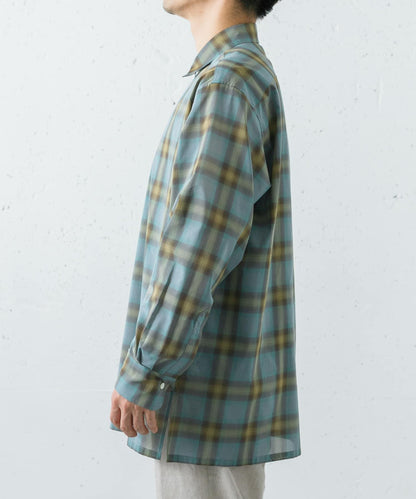 SHEER CH SQUARE CUT SHIRTS