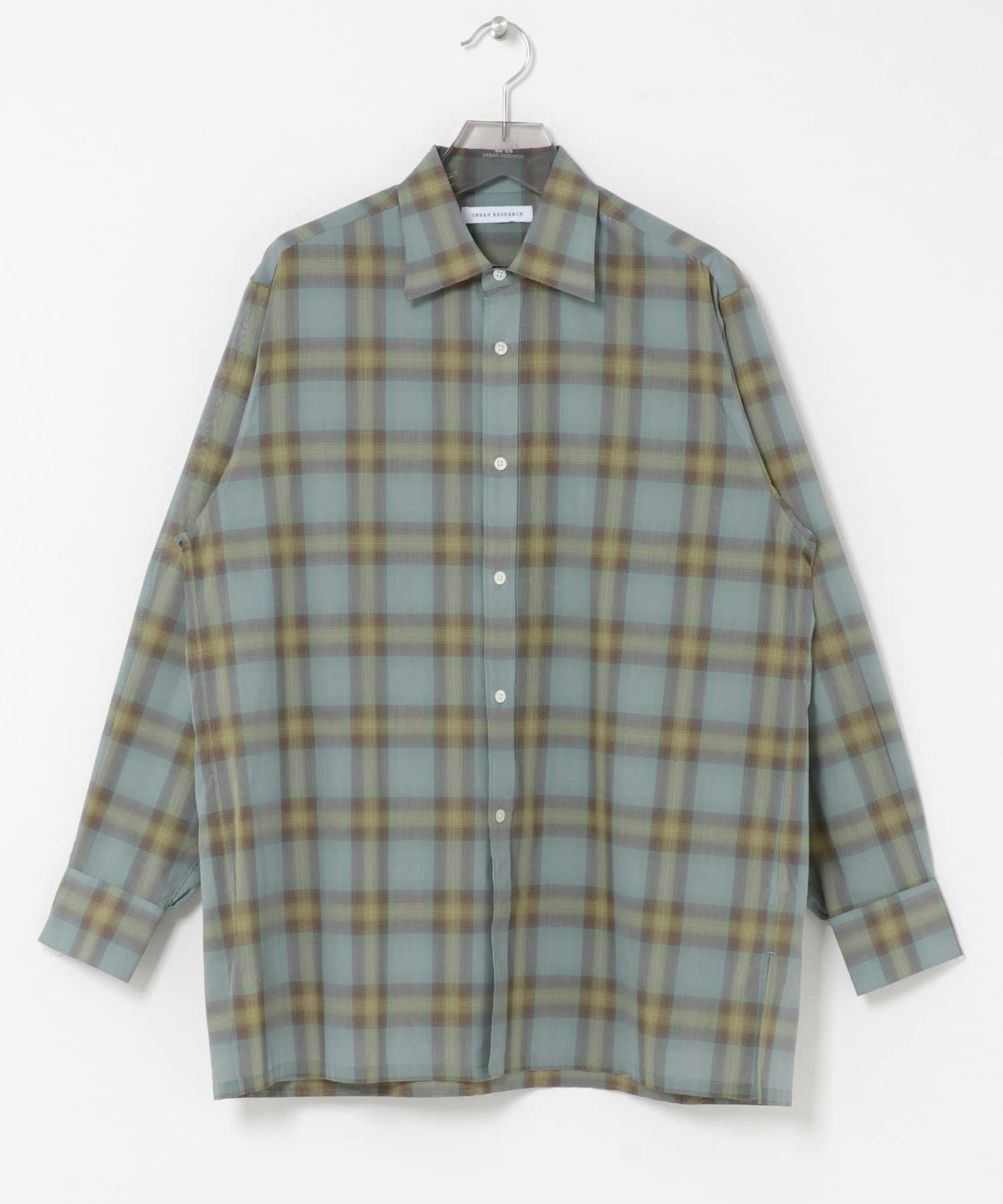 SHEER CH SQUARE CUT SHIRTS