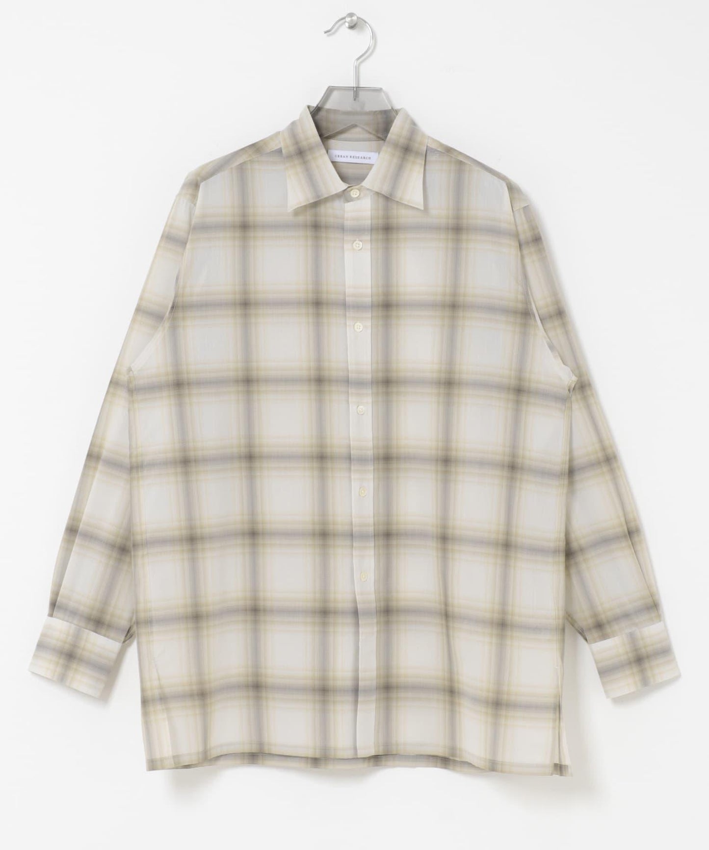 SHEER CH SQUARE CUT SHIRTS