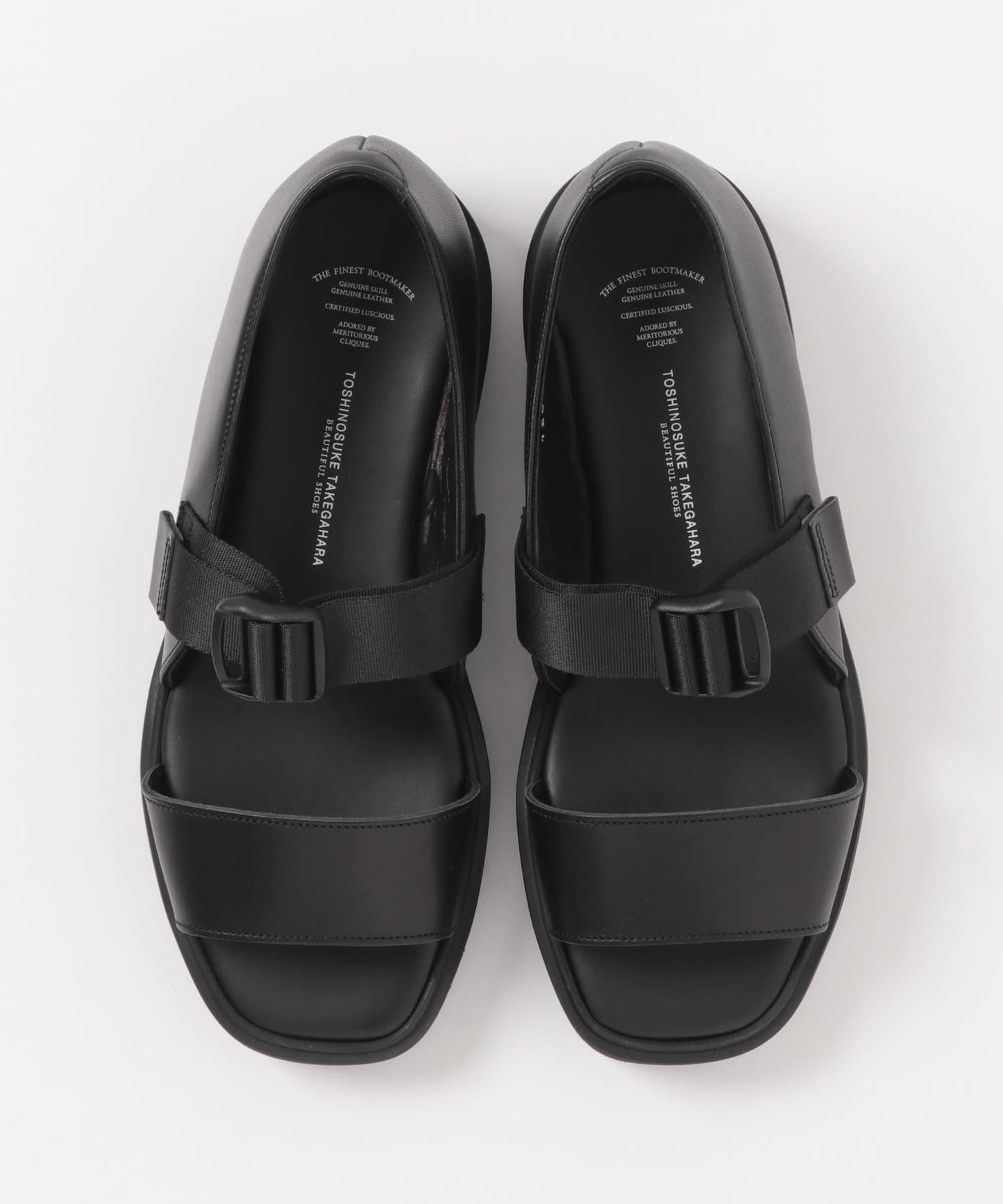 BEAUTIFUL SHOES ONE-STRAP SANDALS