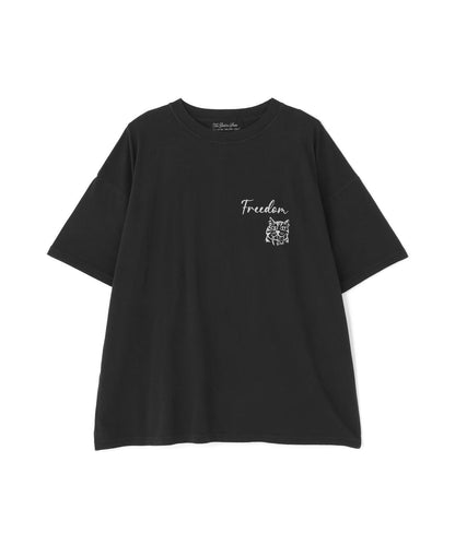 REMI RELIEF(レミレリーフ) 別注20/-天竺BIGサイズTシャツ(FREEDOM)