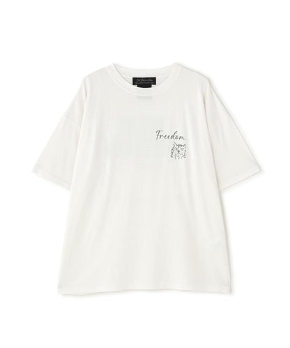 REMI RELIEF(レミレリーフ) 別注20/-天竺BIGサイズTシャツ(FREEDOM)
