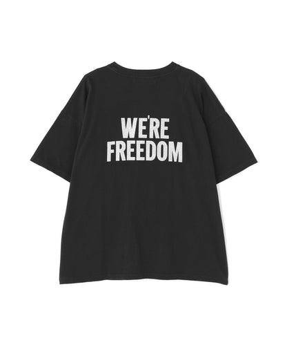 REMI RELIEF(レミレリーフ) 別注20/-天竺BIGサイズTシャツ(FREEDOM)