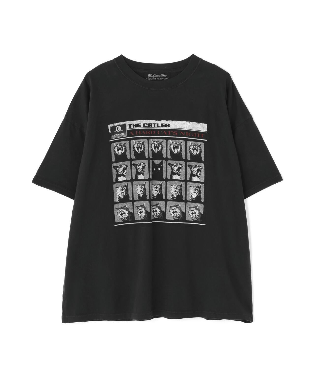 REMI RELIEF /  別注20/-天竺BIGサイズTシャツ(A HARD CAT'S)