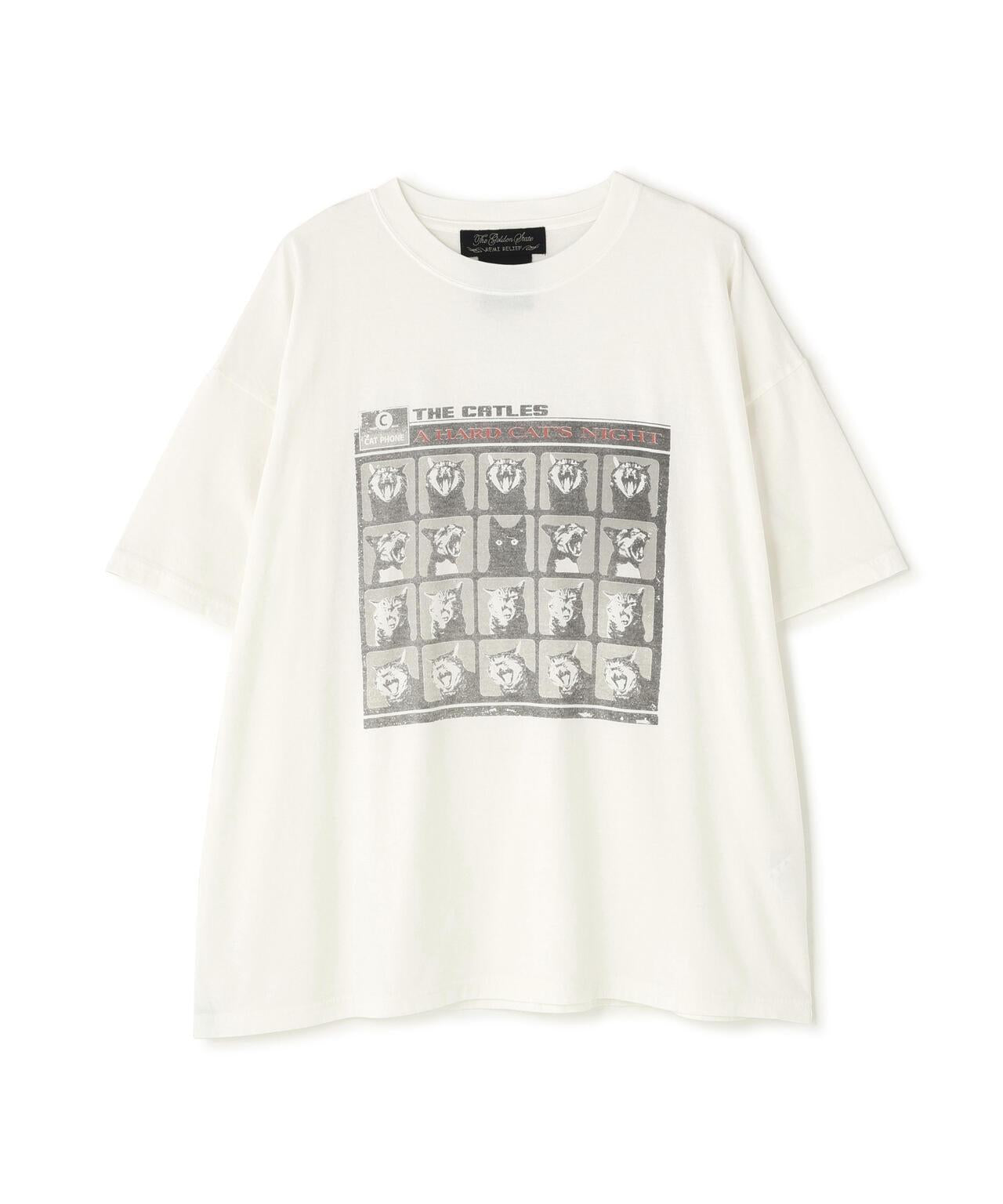 REMI RELIEF /  別注20/-天竺BIGサイズTシャツ(A HARD CAT'S)