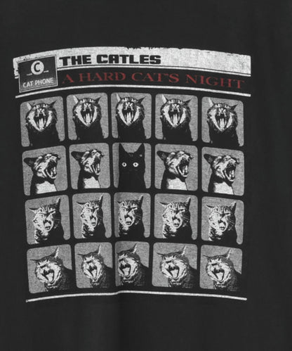 REMI RELIEF /  別注20/-天竺BIGサイズTシャツ(A HARD CAT'S)