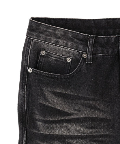 NOT4NERD/ノットフォーナード/Warped Seam Flare Fit Denim Pants