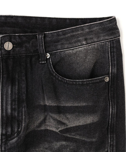 NOT4NERD/ノットフォーナード/Warped Seam Flare Fit Denim Pants