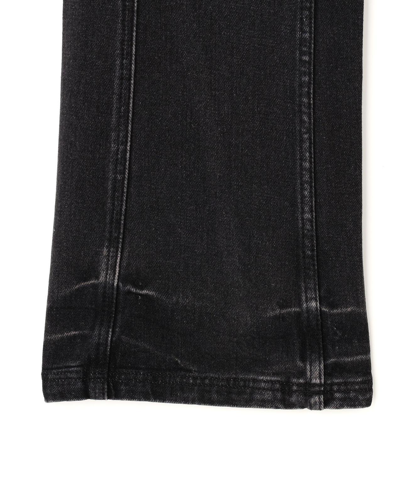 NOT4NERD/ノットフォーナード/Warped Seam Flare Fit Denim Pants