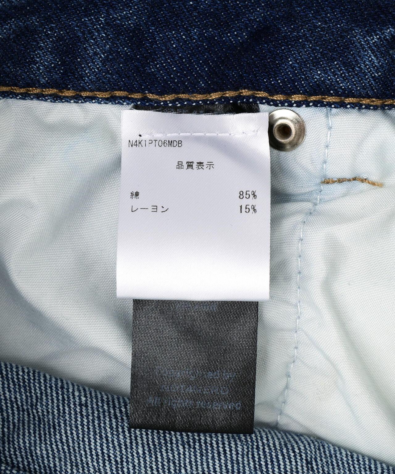 NOT4NERD/ノットフォーナード/Hidden Symbol Distressed Denim Pants