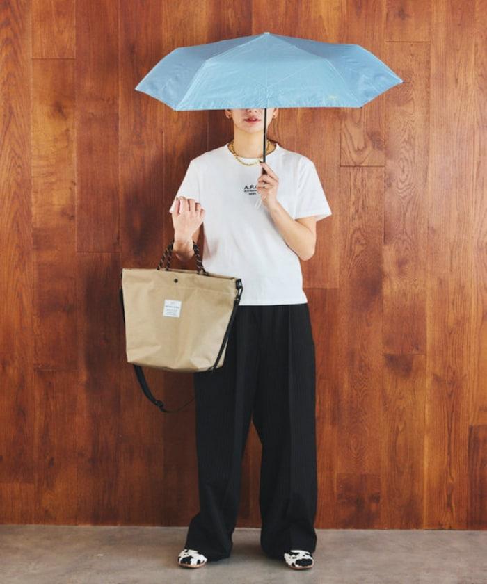 【晴雨兼用】遮光軽量 ソリッド ミニ