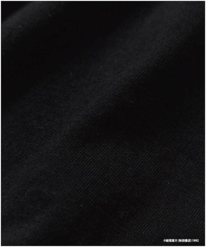 刃牙 「花山薫/侠客立」 プリント クルーネック Tシャツ