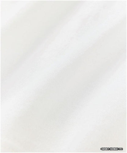 刃牙 「花山薫/侠客立」 プリント クルーネック Tシャツ