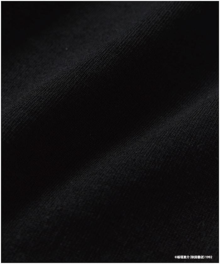 刃牙 「敗北を知りたい/最凶死刑囚」プリント クルーネック Tシャツ