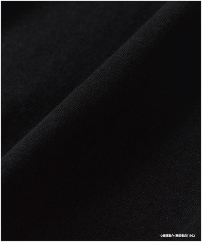 刃牙 「究極の暴力vs究極の武」 プリント クルーネック Tシャツ