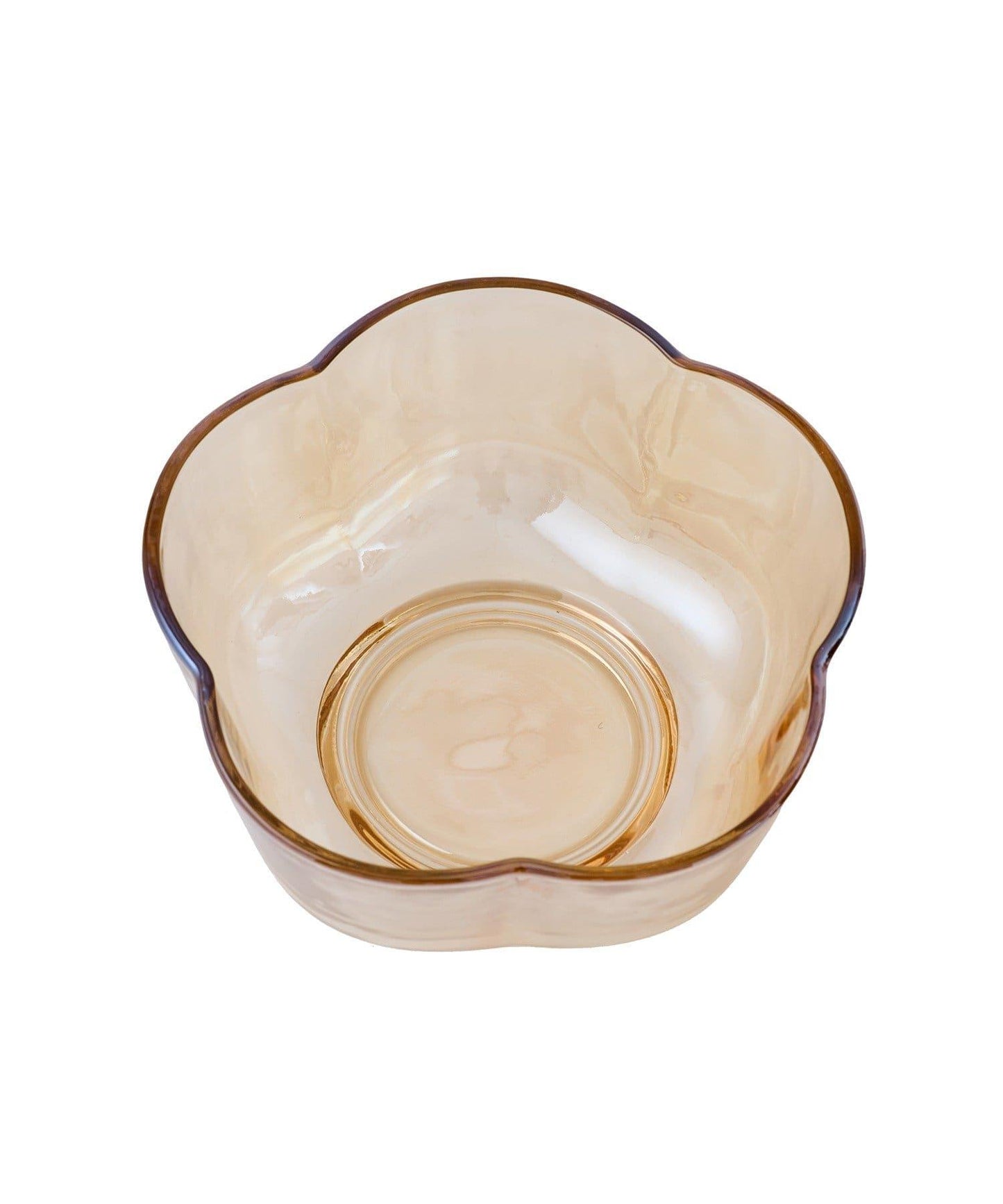 花形玻璃碗 15cm