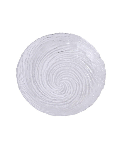 漣漪紋玻璃餐盤 20.5cm