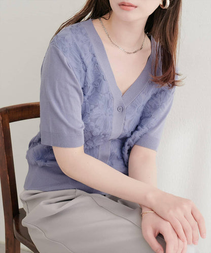 フラワーチュールニット