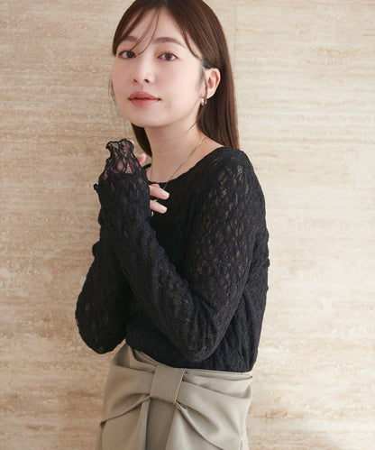 リバーシブルレーストップス
