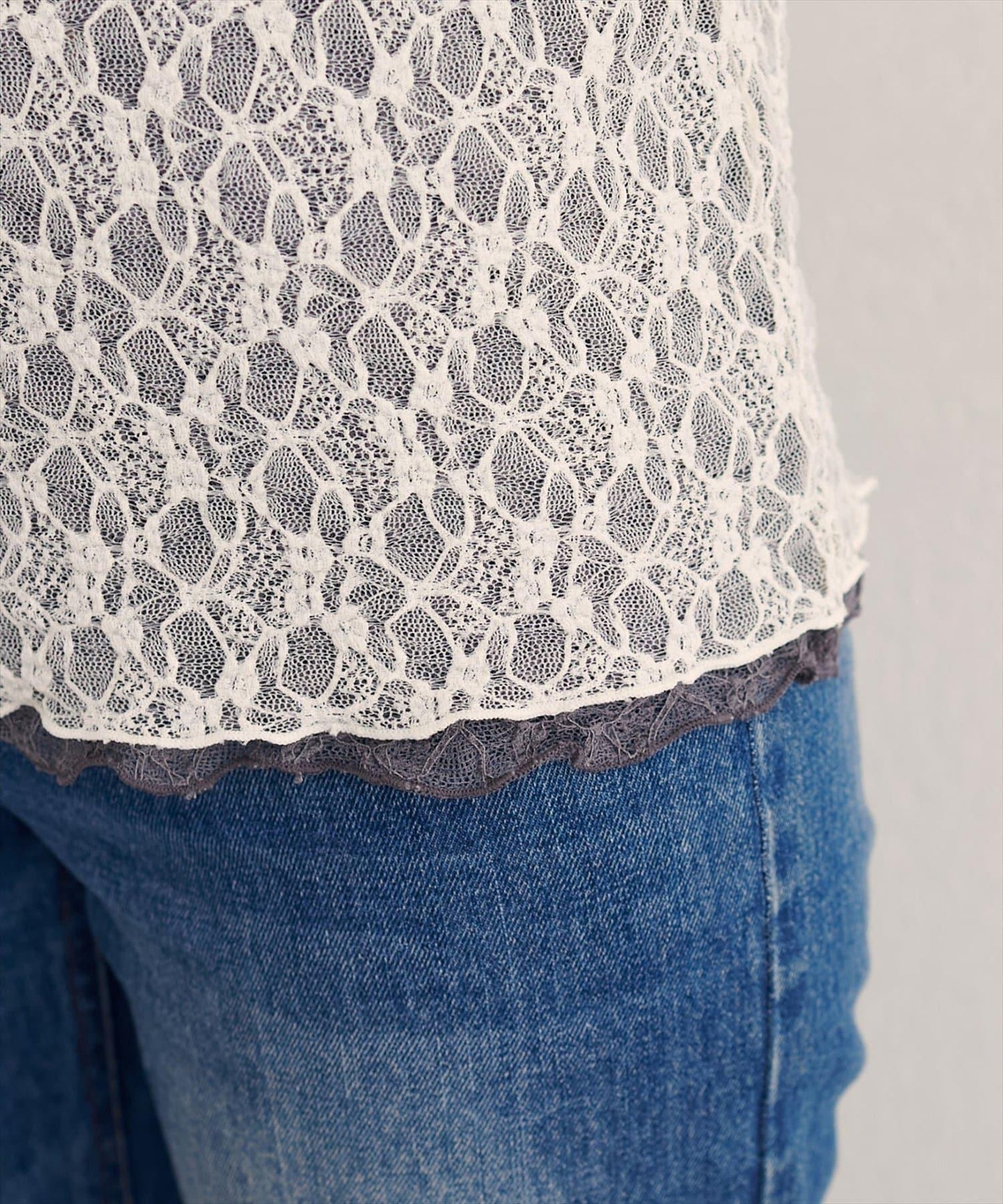 リバーシブルレーストップス