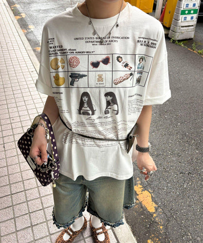 【2サイズ展開】カワイイプリントTEE