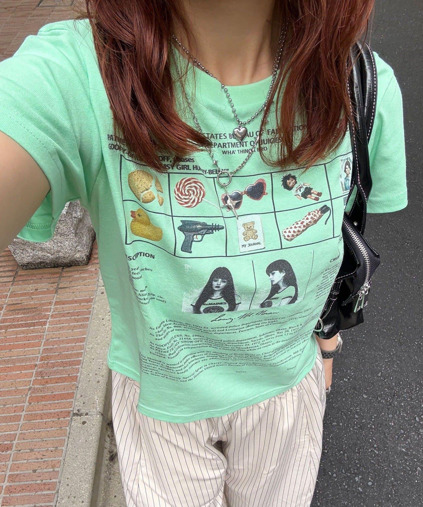 【2サイズ展開】カワイイプリントTEE