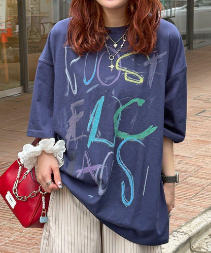 【2サイズ展開】アートプリントTEE