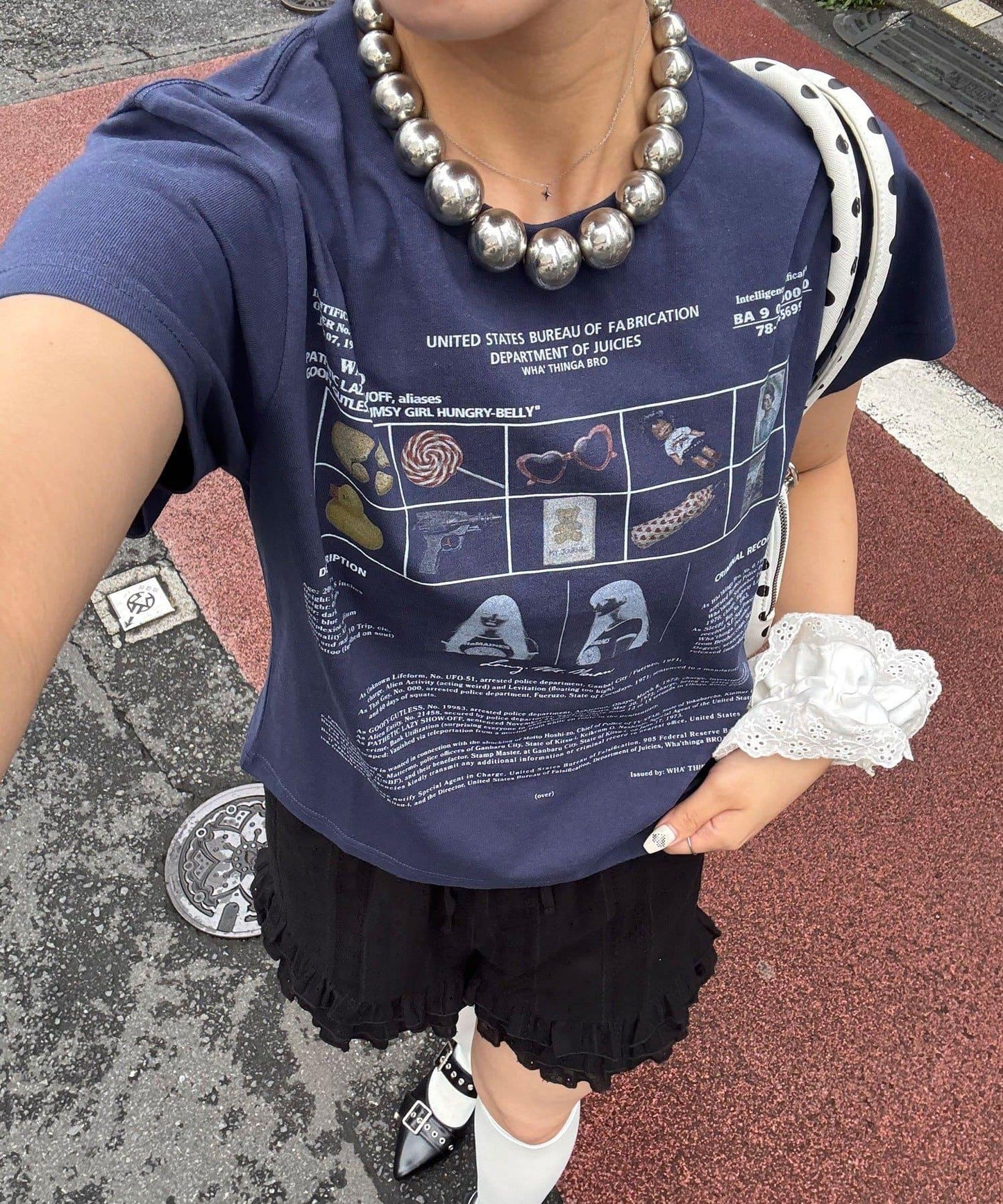 【2サイズ展開】カワイイプリントTEE