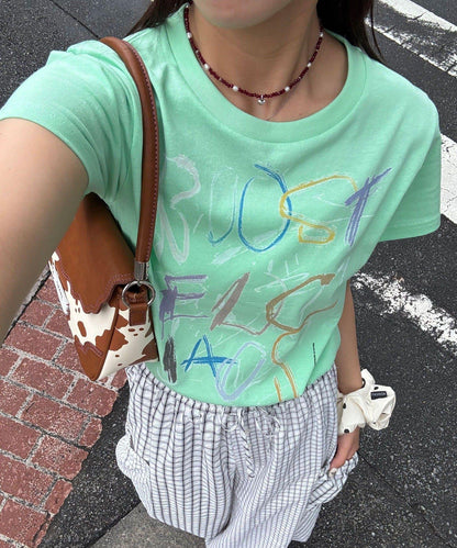 【2サイズ展開】アートプリントTEE
