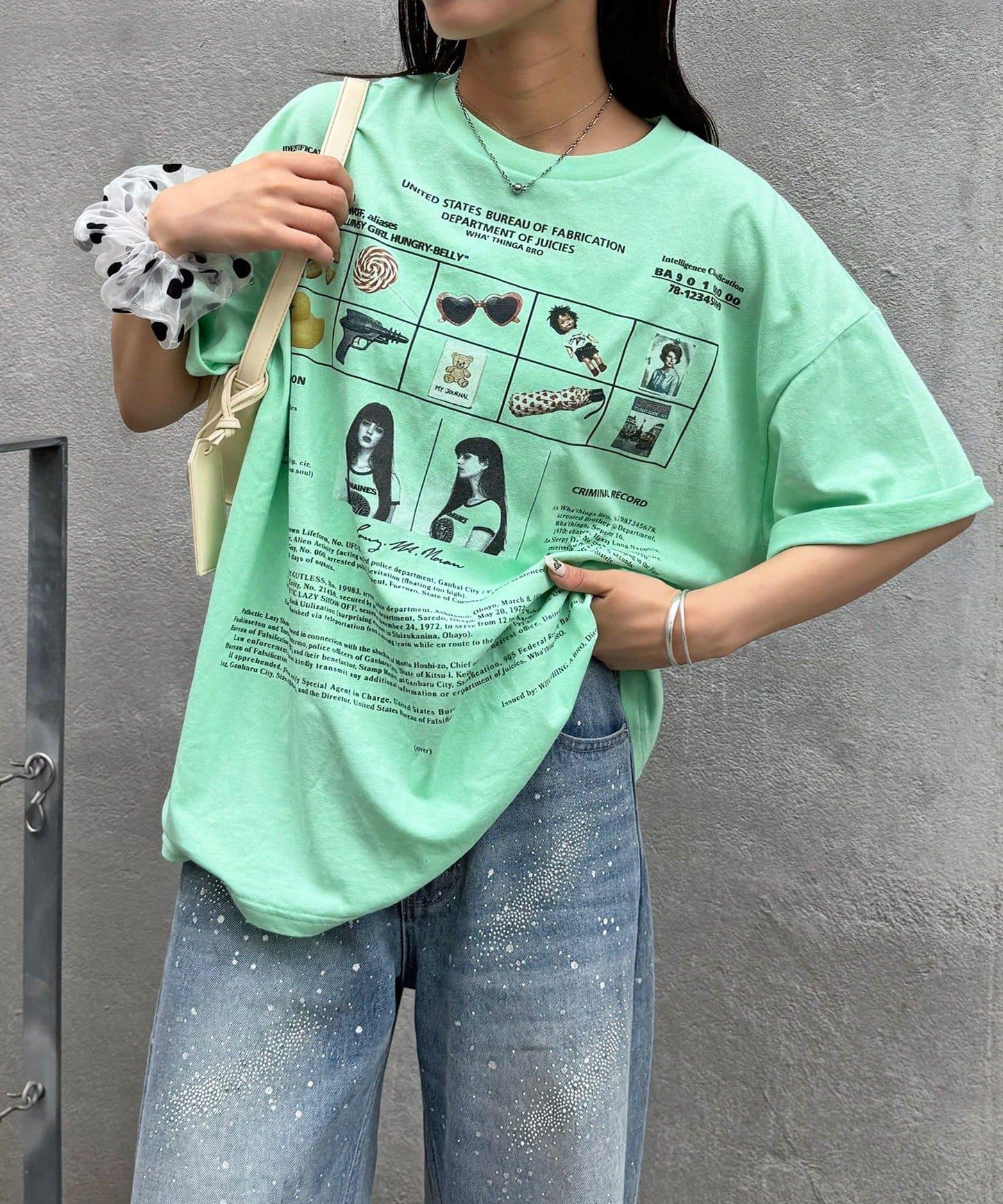 【2サイズ展開】カワイイプリントTEE