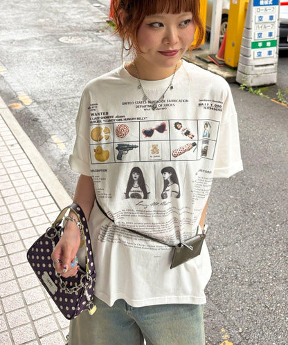 【2サイズ展開】カワイイプリントTEE