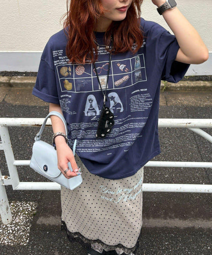 【2サイズ展開】カワイイプリントTEE