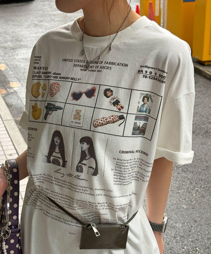 【2サイズ展開】カワイイプリントTEE