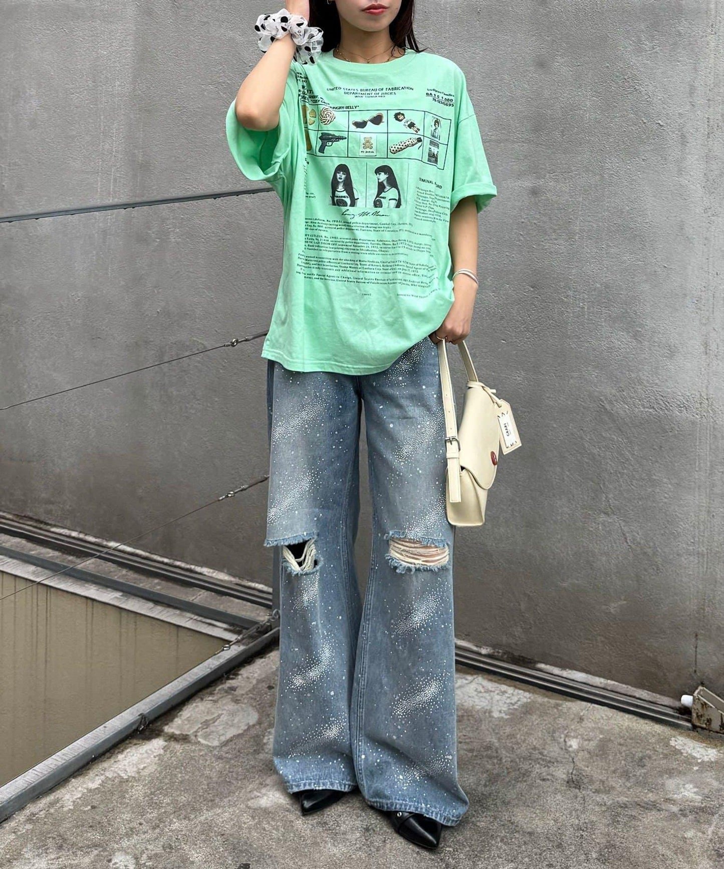 【2サイズ展開】カワイイプリントTEE