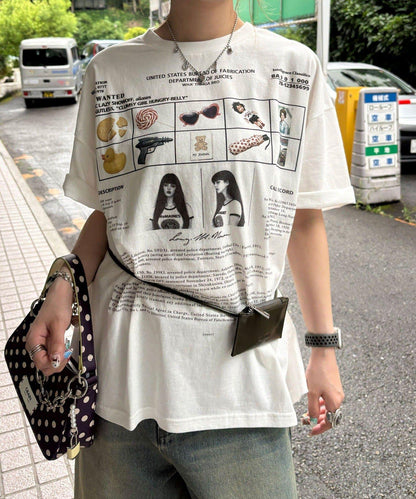【2サイズ展開】カワイイプリントTEE
