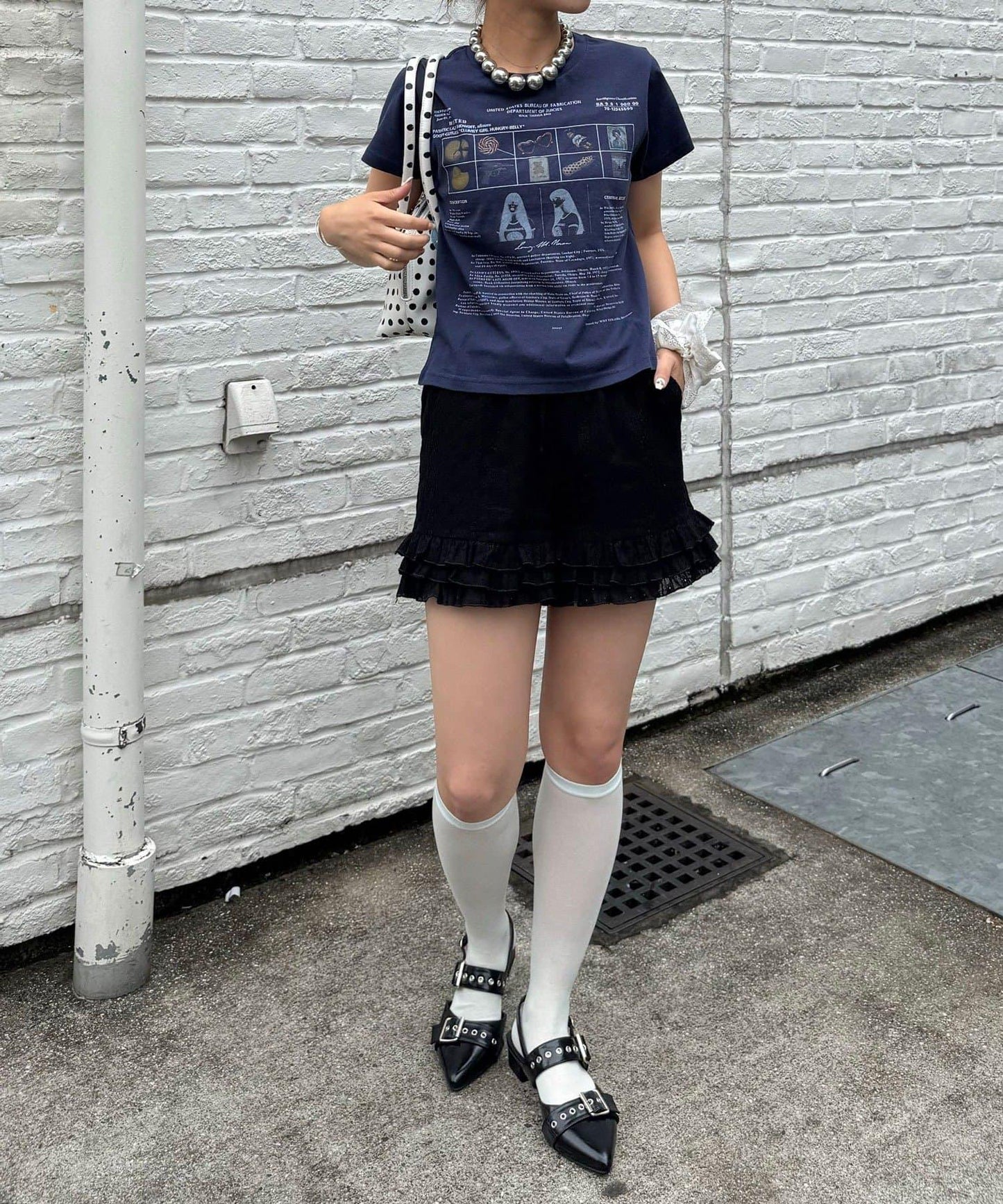 【2サイズ展開】カワイイプリントTEE