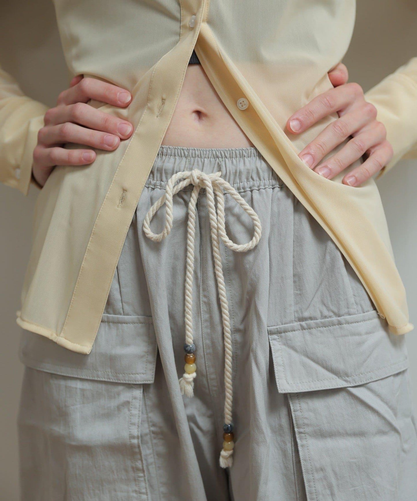BIG POCKET CARGO PANTS