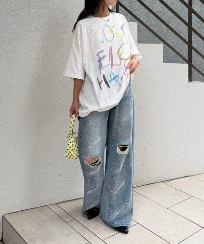 【2サイズ展開】アートプリントTEE
