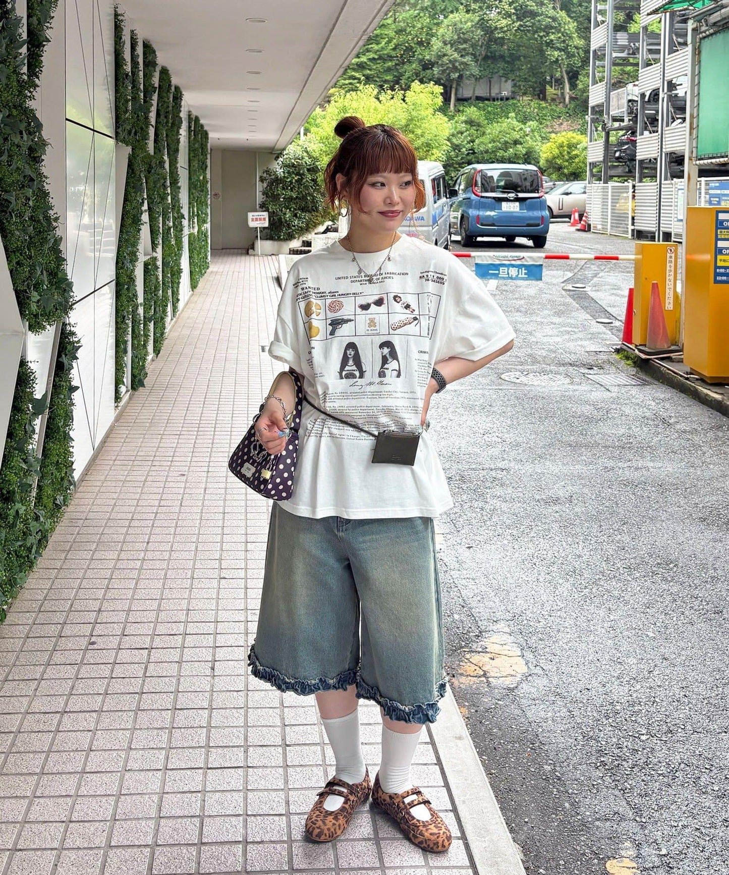 【2サイズ展開】カワイイプリントTEE