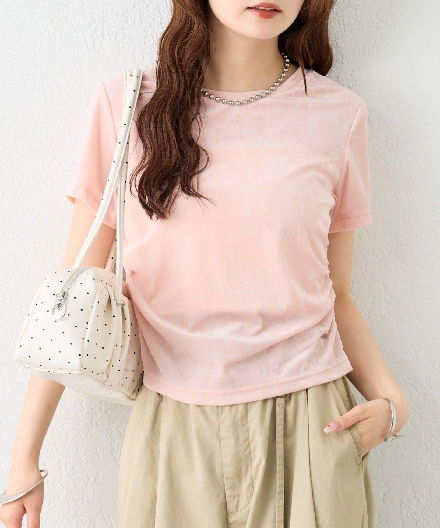 ベロアTシャツ