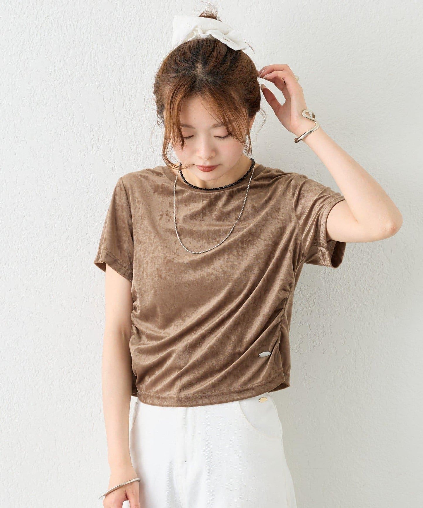ベロアTシャツ