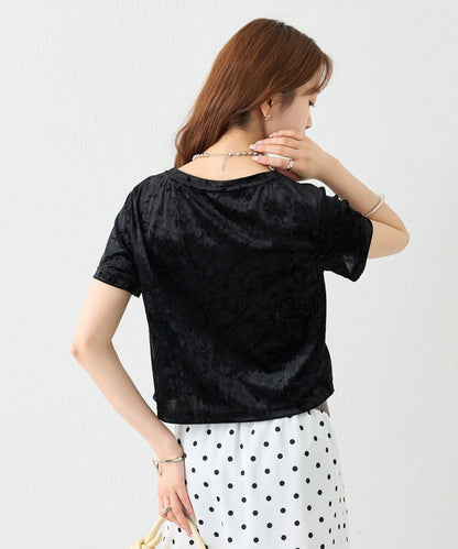 ベロアTシャツ
