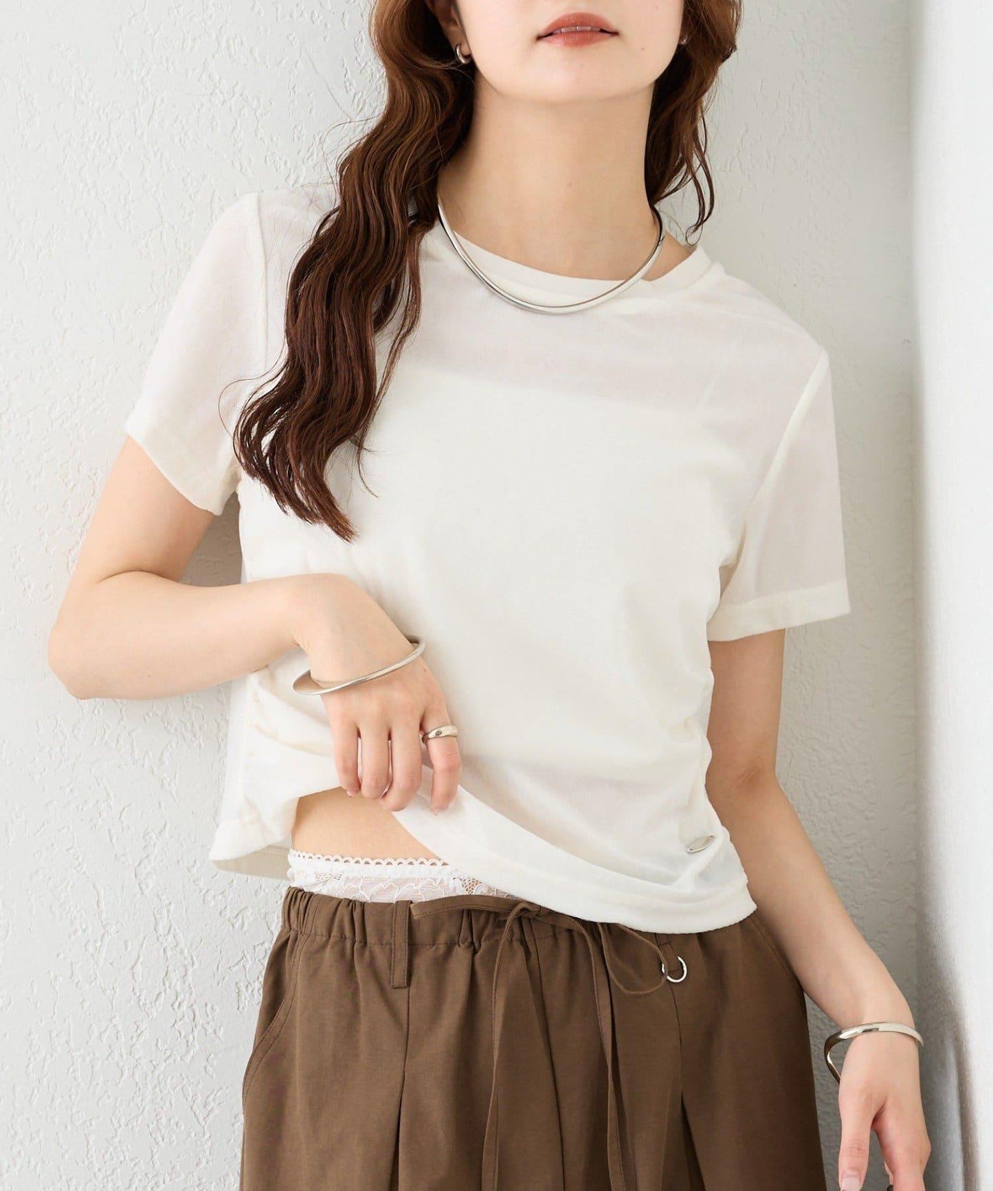 ベロアTシャツ