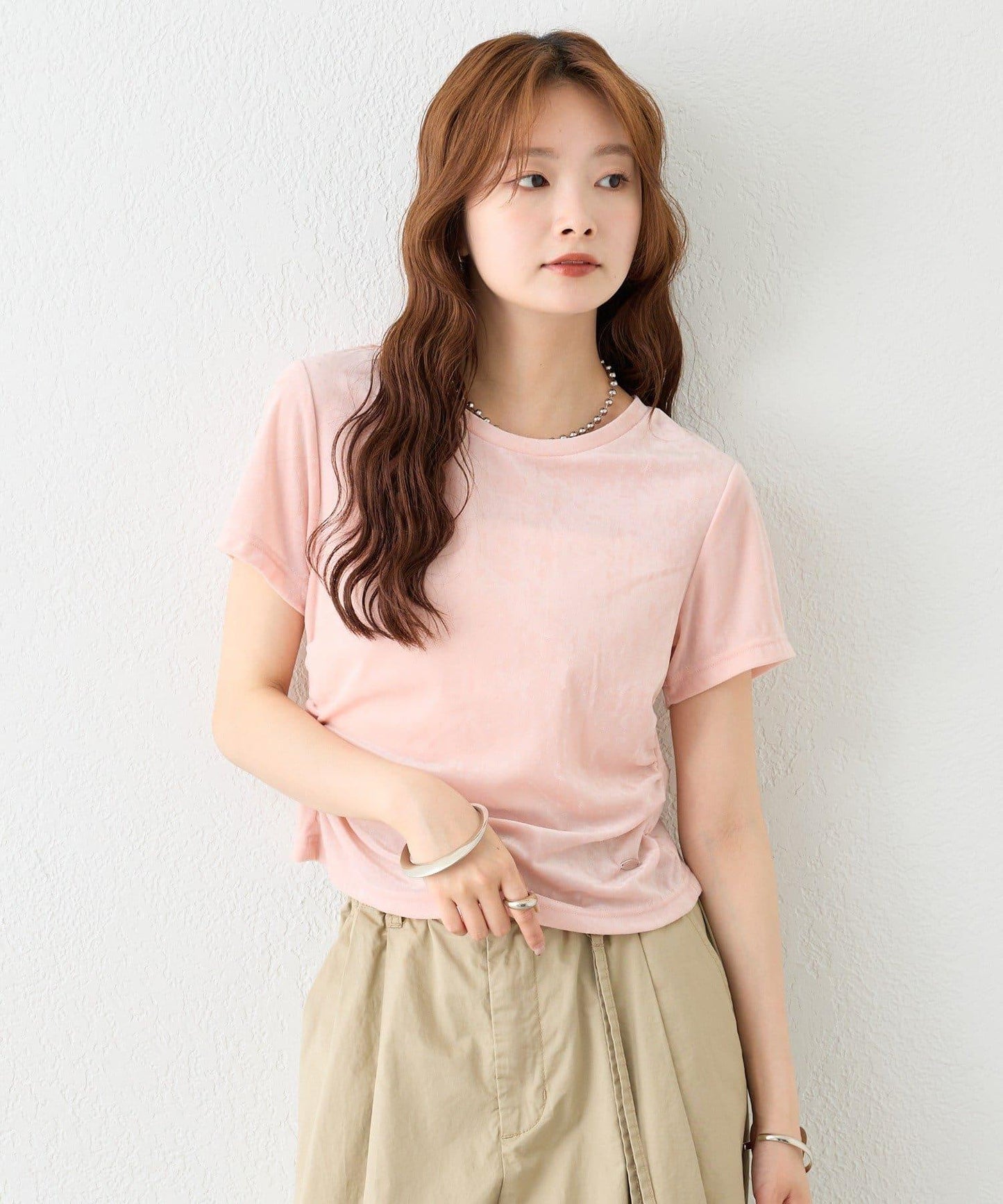 ベロアTシャツ