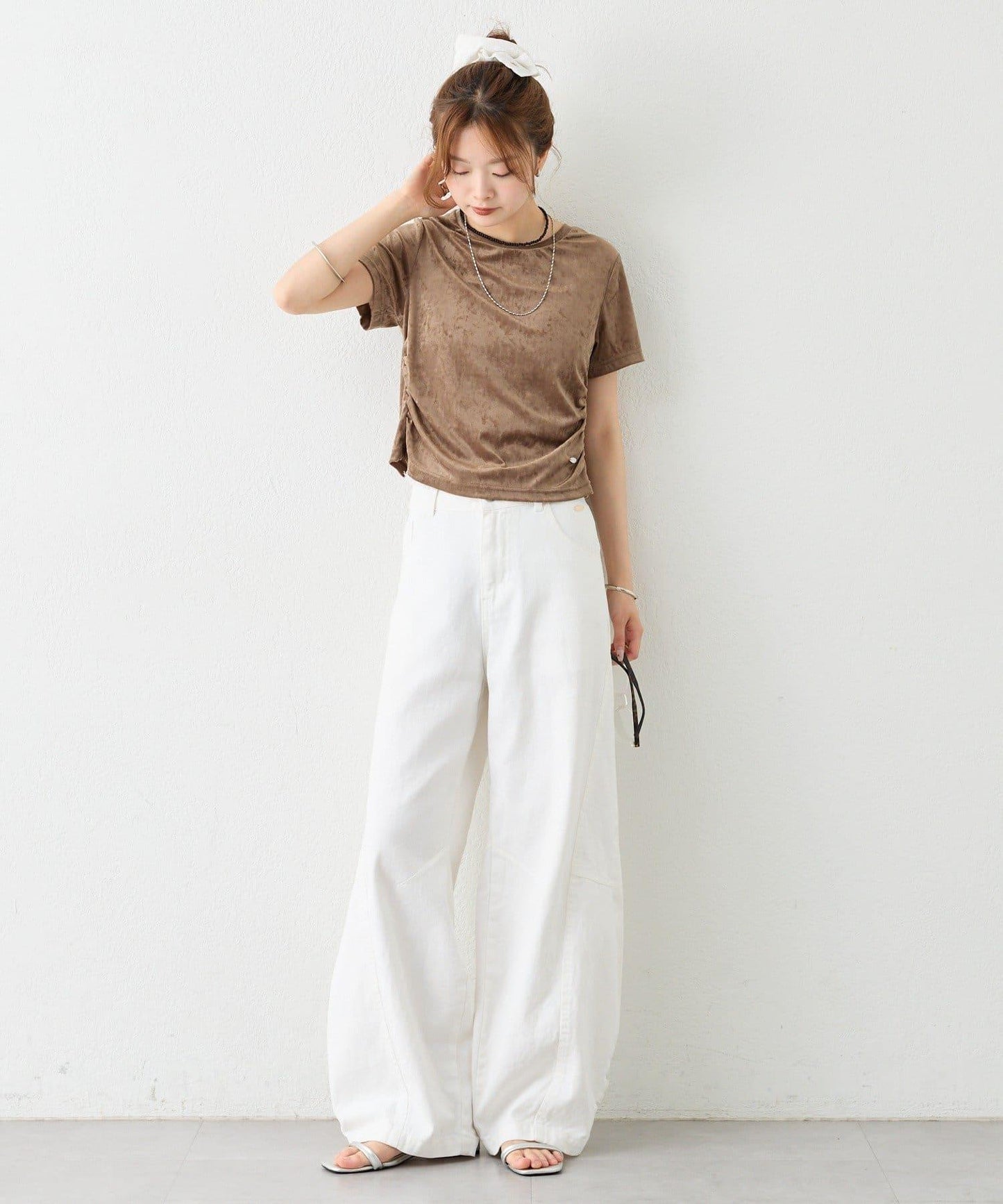 ベロアTシャツ