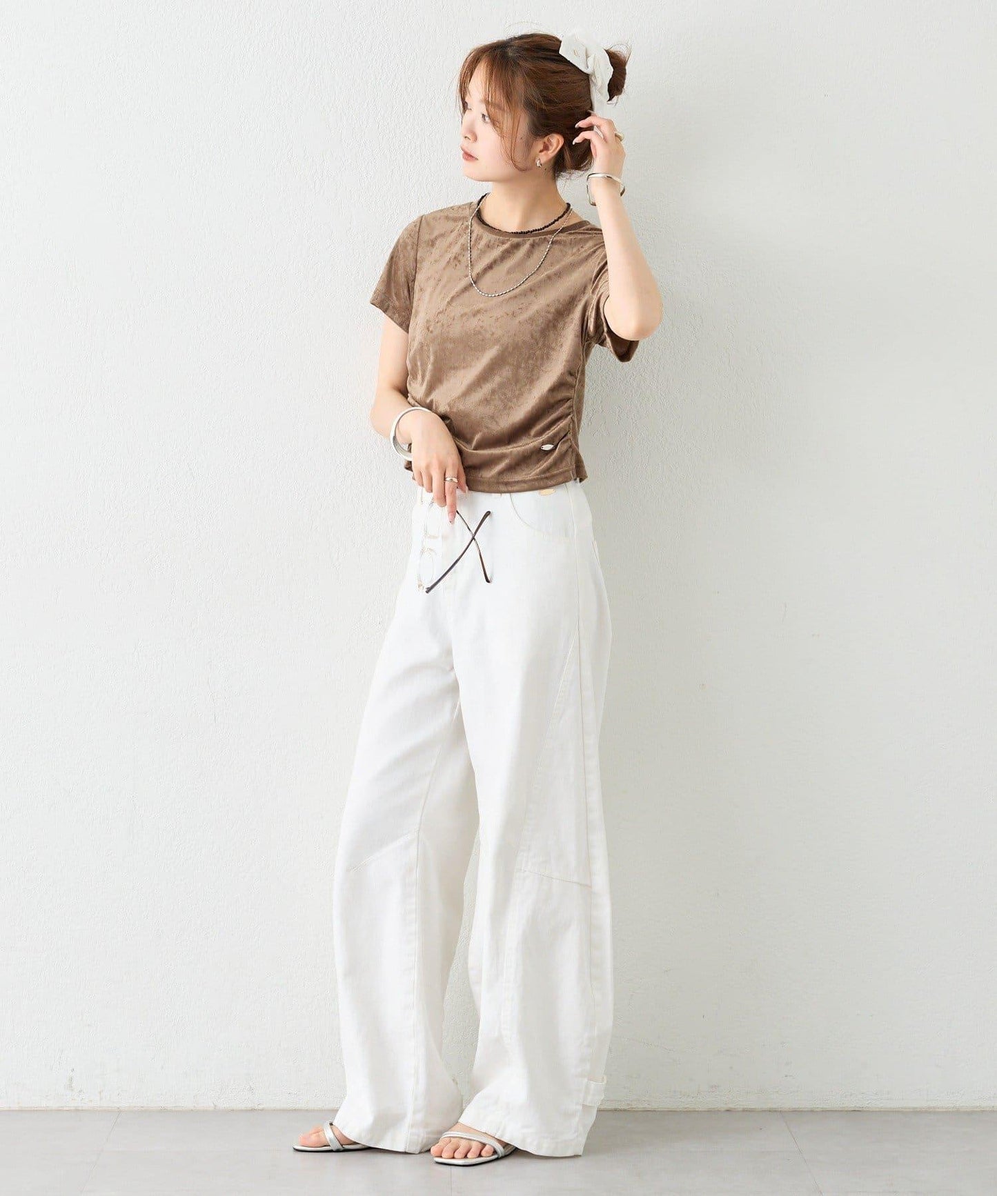 ベロアTシャツ