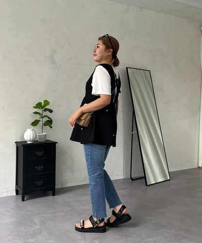 MOMO 錐形牛仔褲