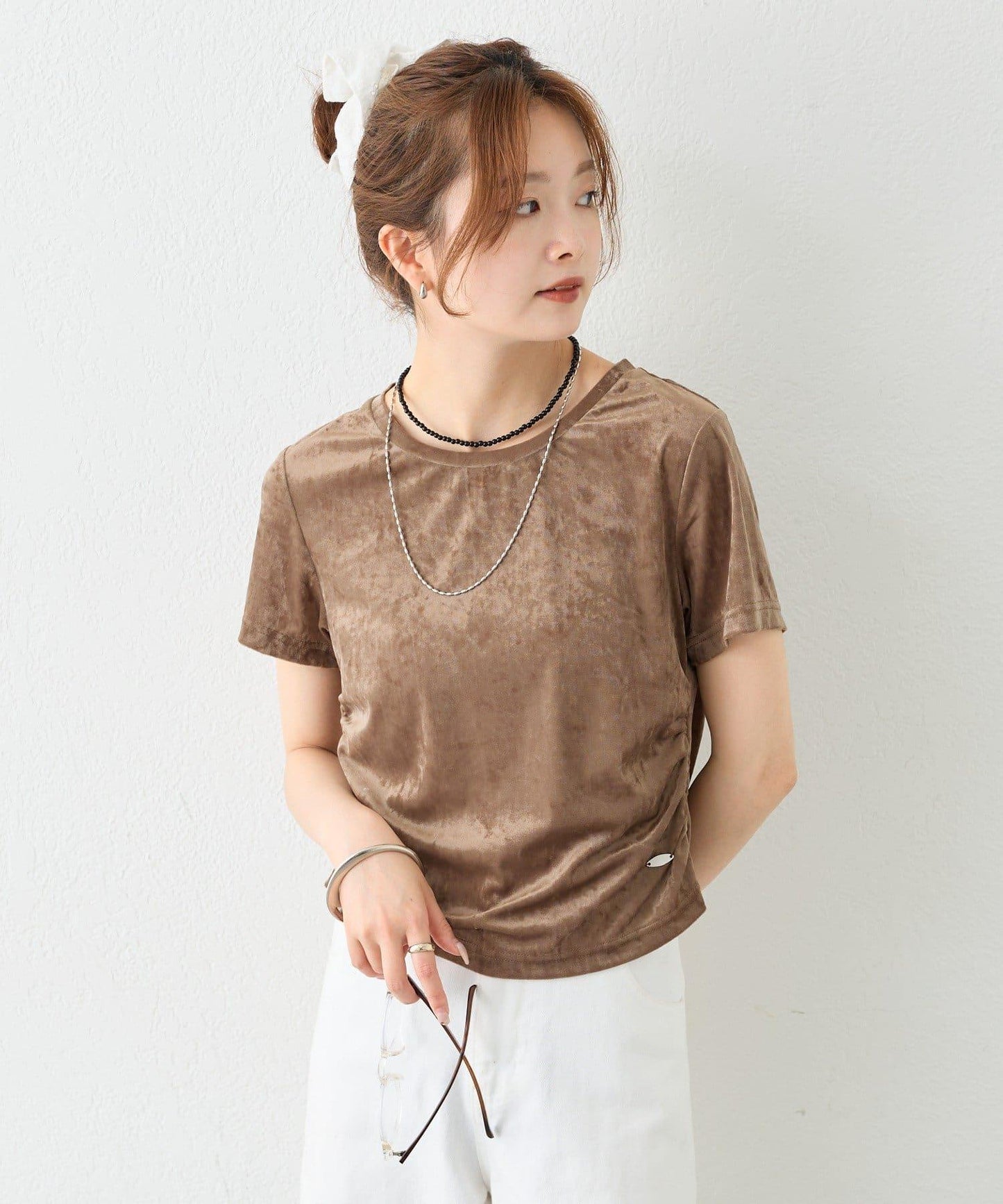 ベロアTシャツ