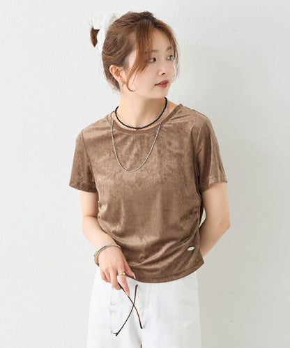 ベロアTシャツ
