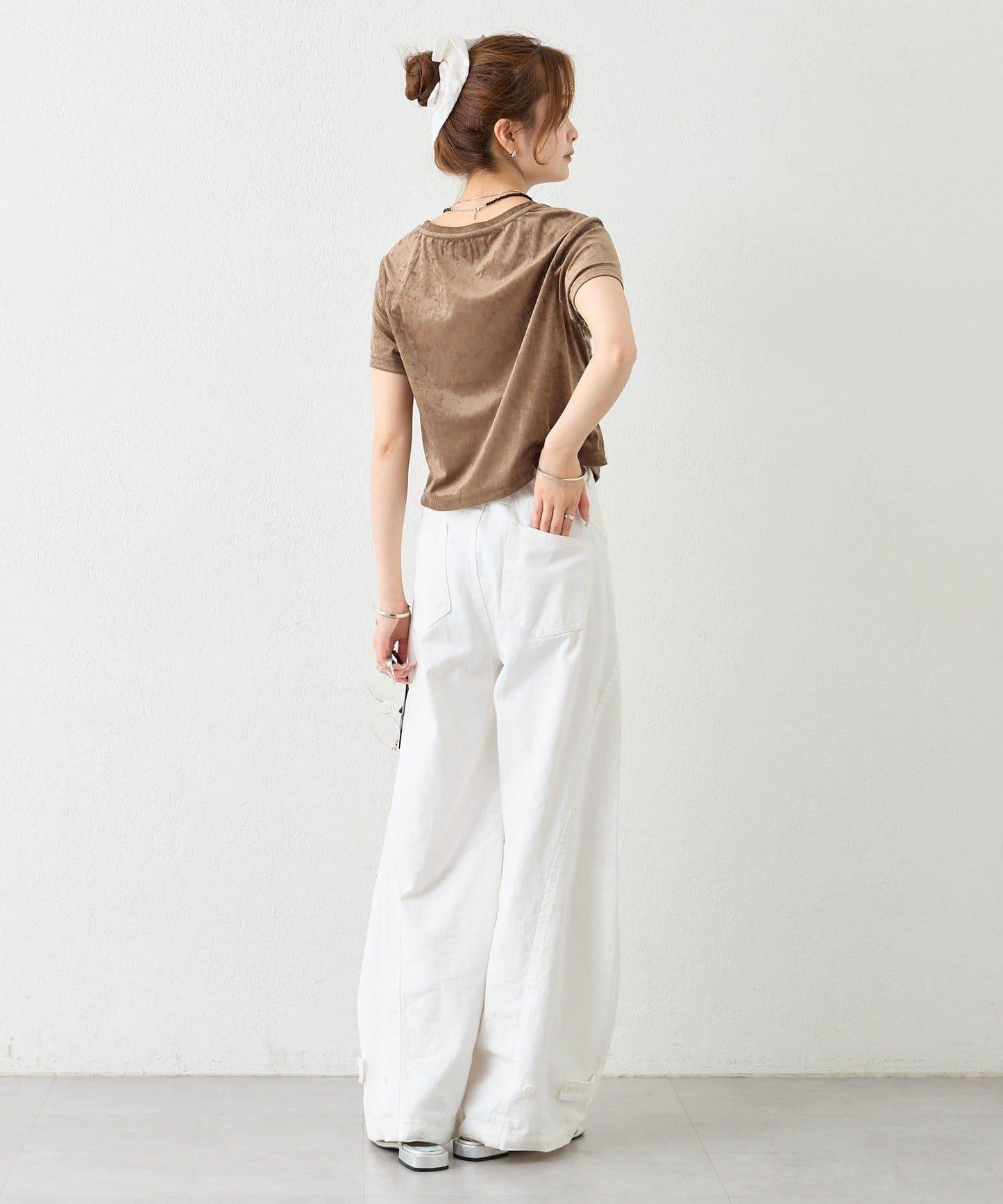 ベロアTシャツ
